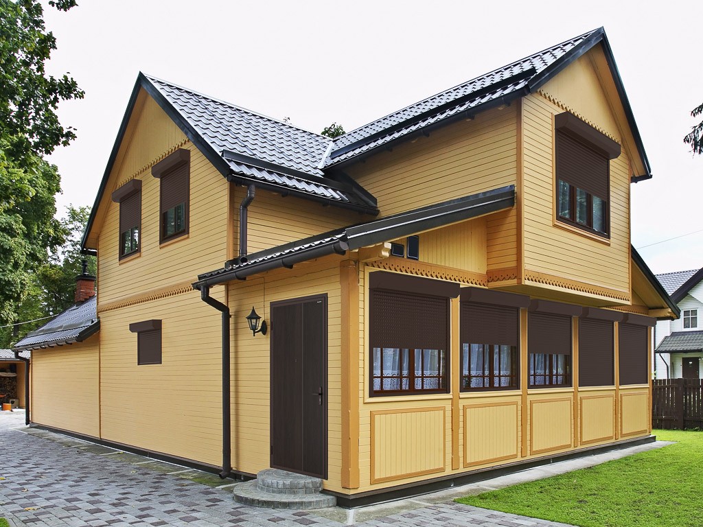 Рольставни витринные DoorHan из пенозаполненного профиля перфорированного RH45PN