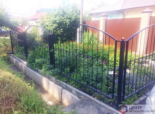 Кованый забор 1700х2500мм (секция)