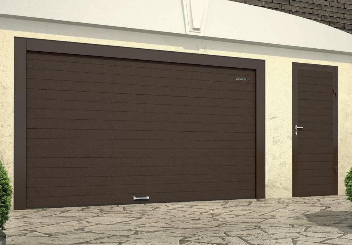 Секционные ворота DoorHan на проем 3070*2150