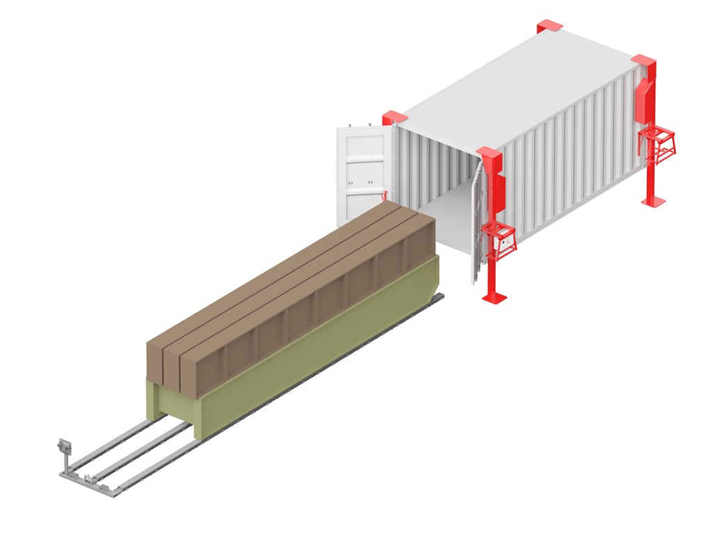 Система погрузки-разгрузки контейнеров DoorHan