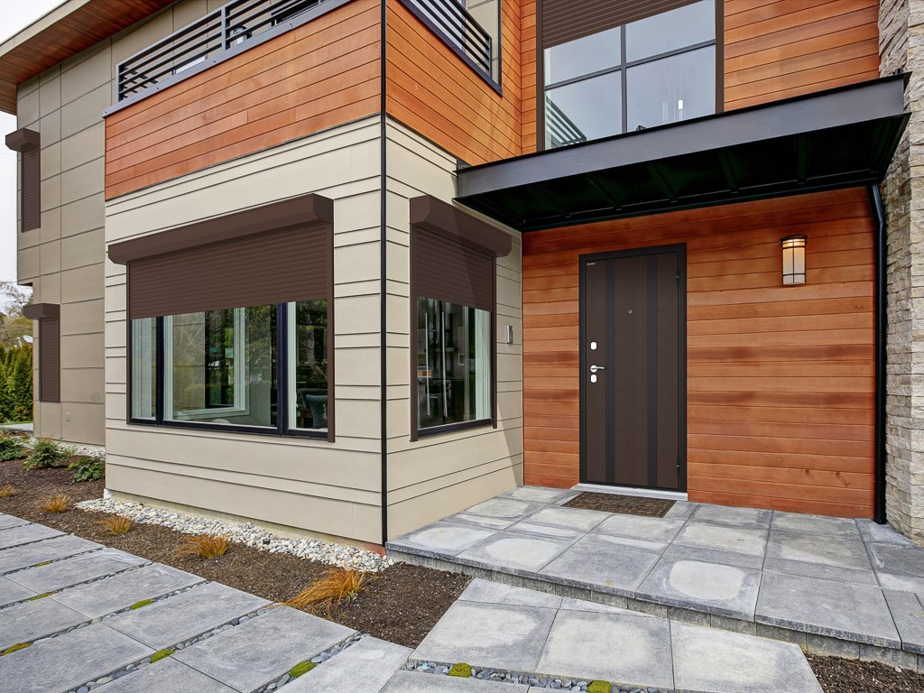 Рольставни оконные взломостойкие DoorHan из экструдированного профиля RHE45M