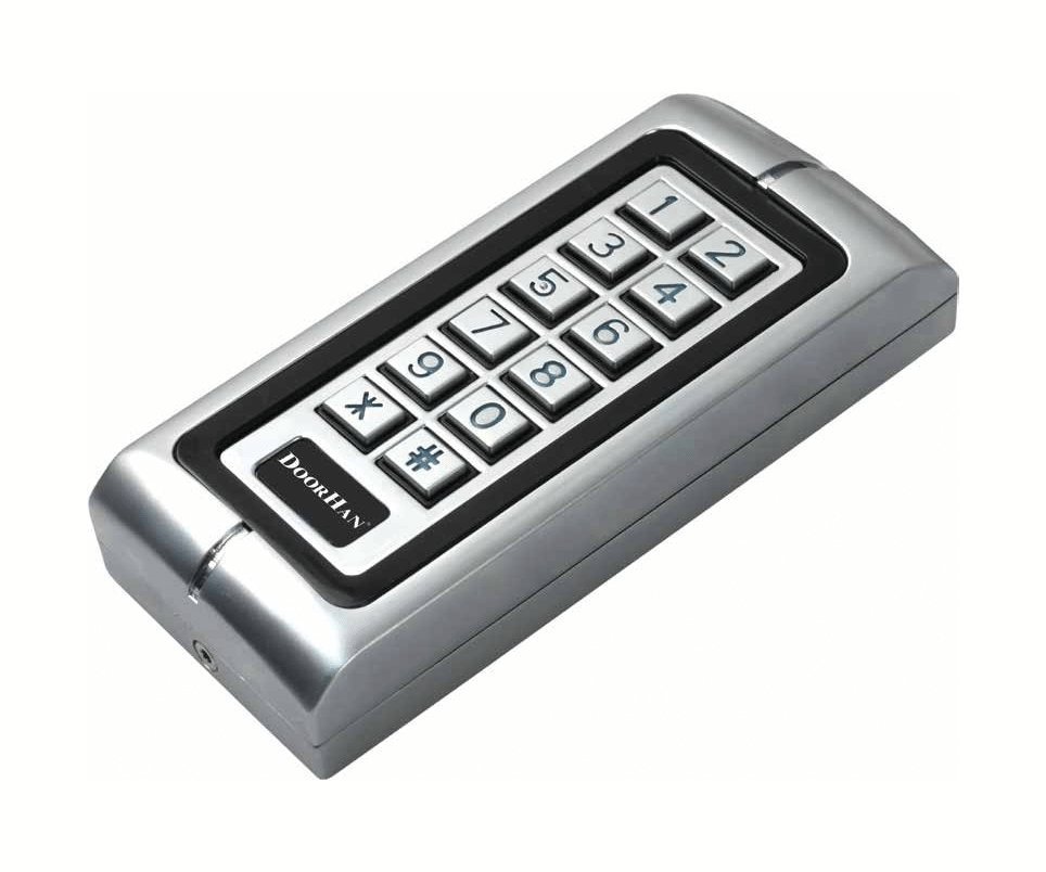 Кодовая клавиатура Keycode (антивандальная со встроенным считывателем карт). DoorHan