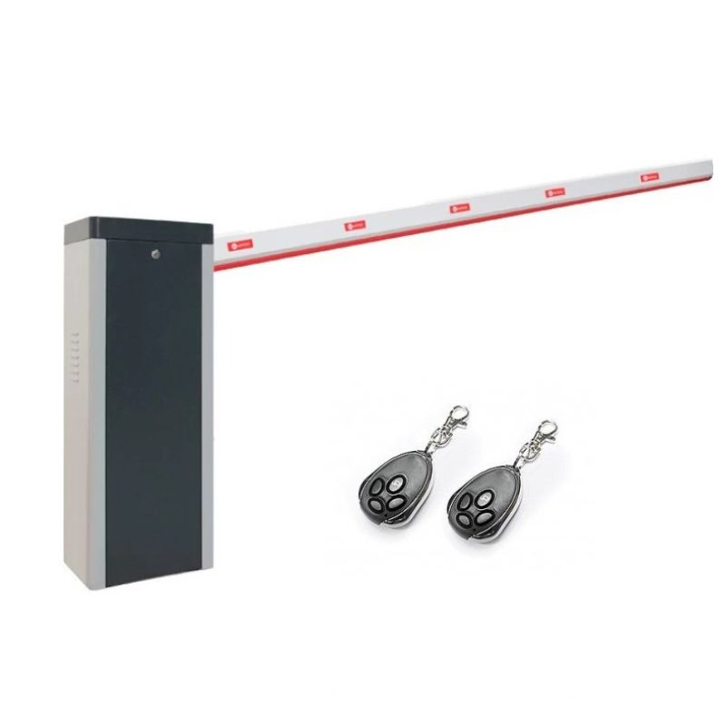 Комплект шлагбаума AN-Motors ASB-6 (с прямоугольной стрелой 4,3 метра)