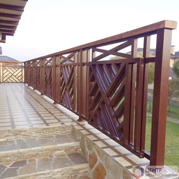 Кованое ограждение секция 1100х3600мм