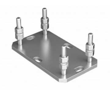 Подставка роликовой опоры DHS200307