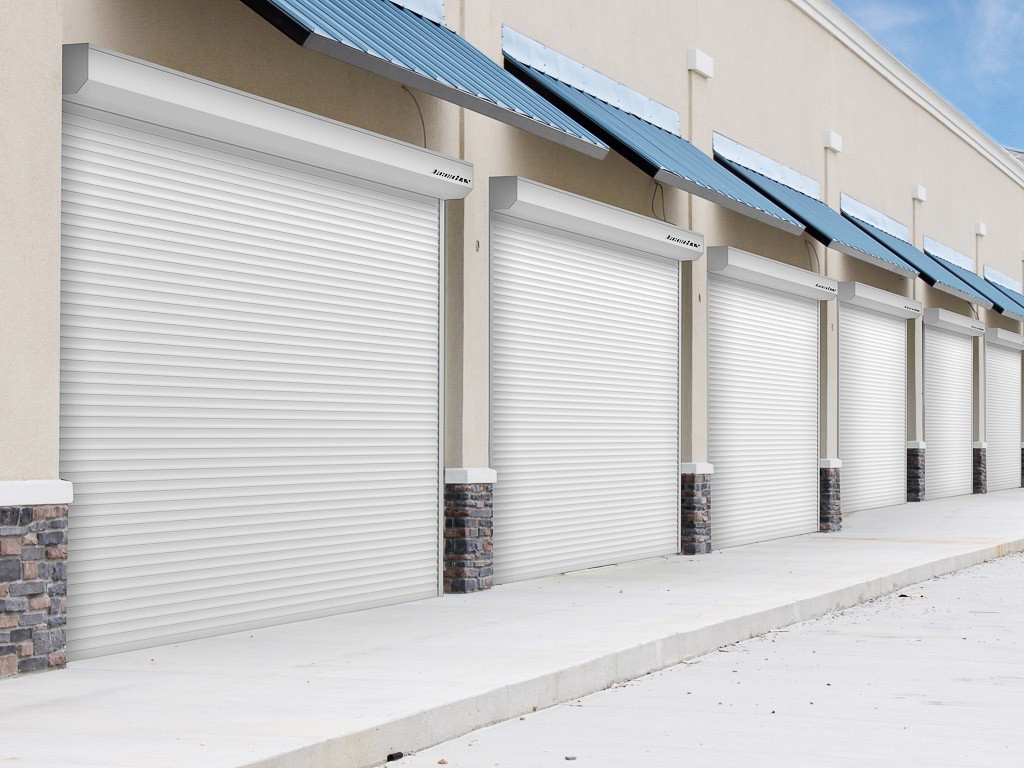 Рольставни витринные взломостойкие DoorHan из экструдированного профиля RHE58M