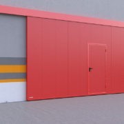 Противопожарные откатные ворота DoorHan с классом огнестойкости EI60, EI90