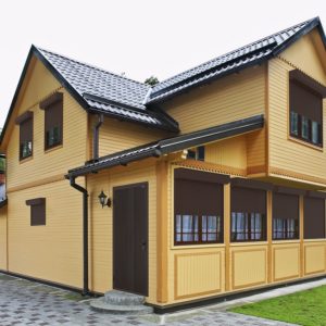 Рольставни витринные DoorHan из пенозаполненного профиля перфорированного RH45PN