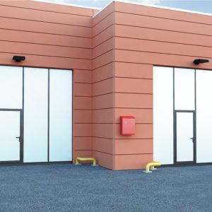 Промышленные складные ворота DoorHan без нижней направляющей